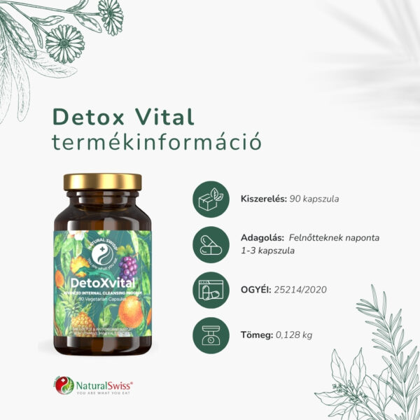 DetoxVital - termékinformáció