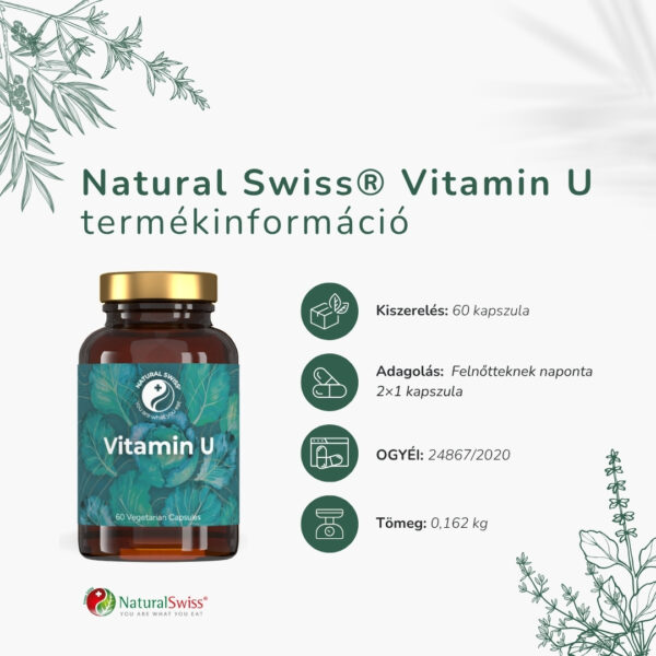Swiss Vitamin U - termékinformáció