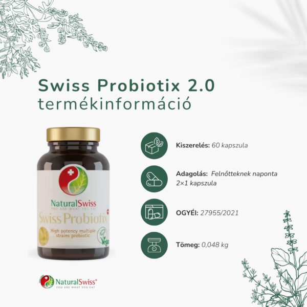 Swiss Probiotix termékinformáció