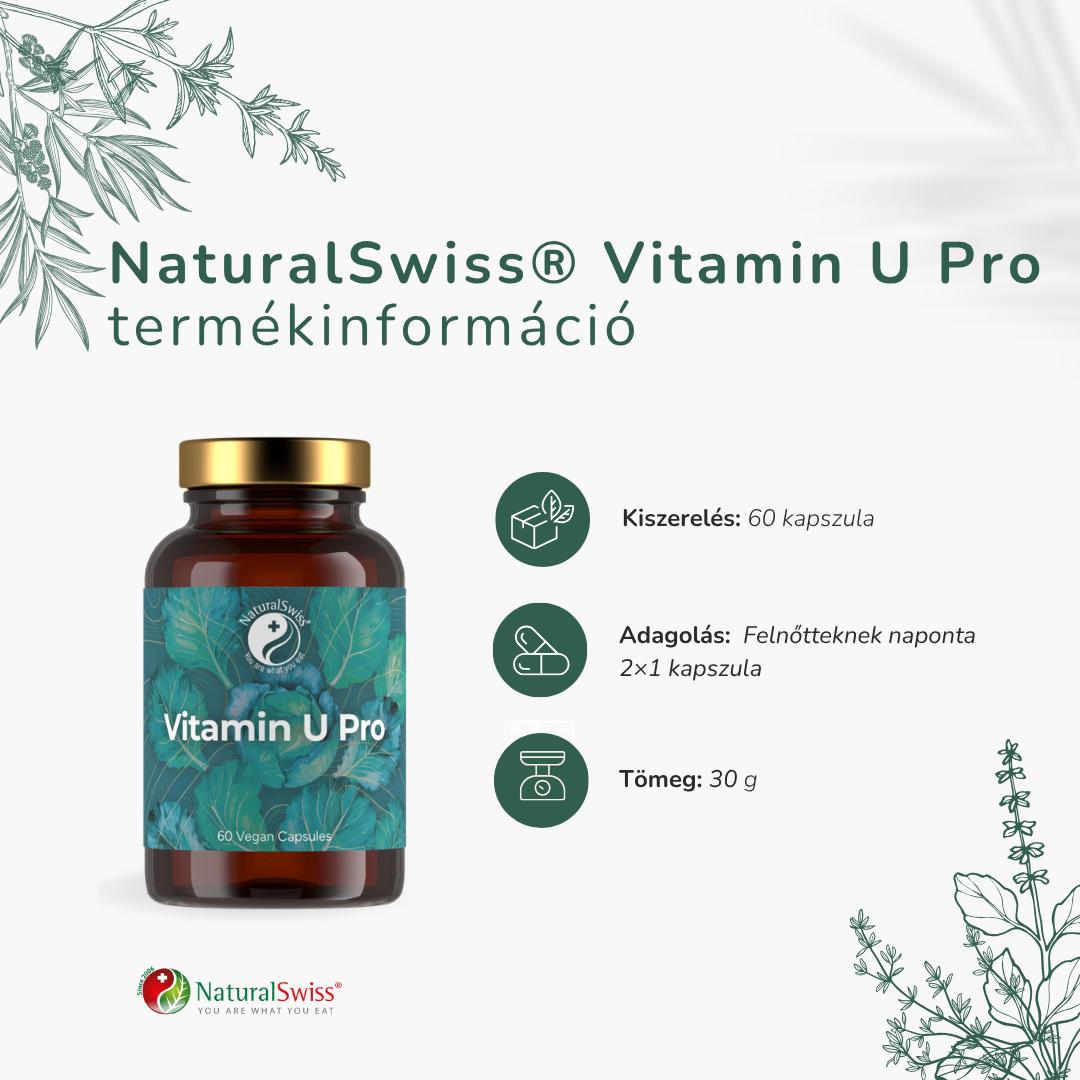 NaturalSwiss Vitamin U Pro