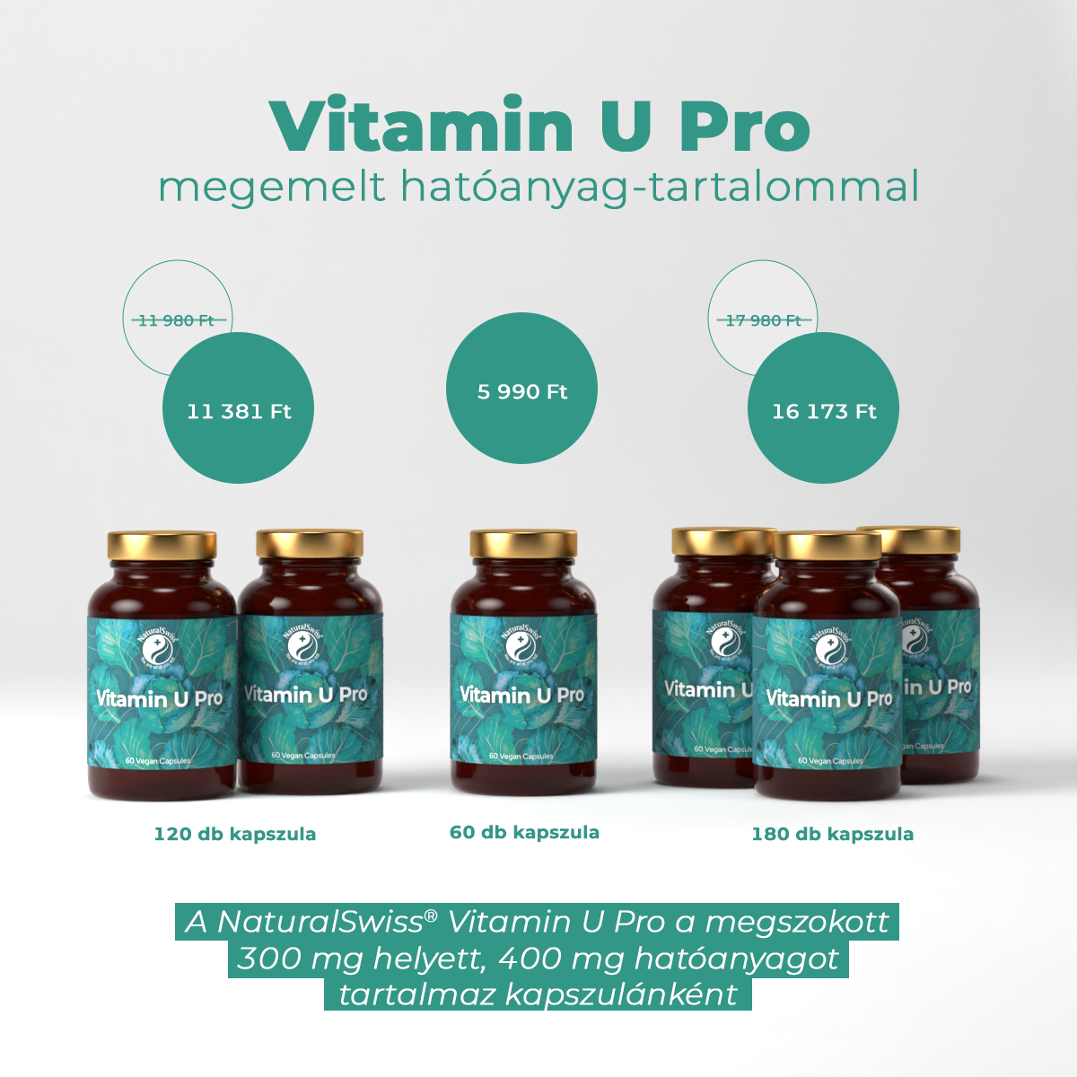 Vitamin U Pro csomagok